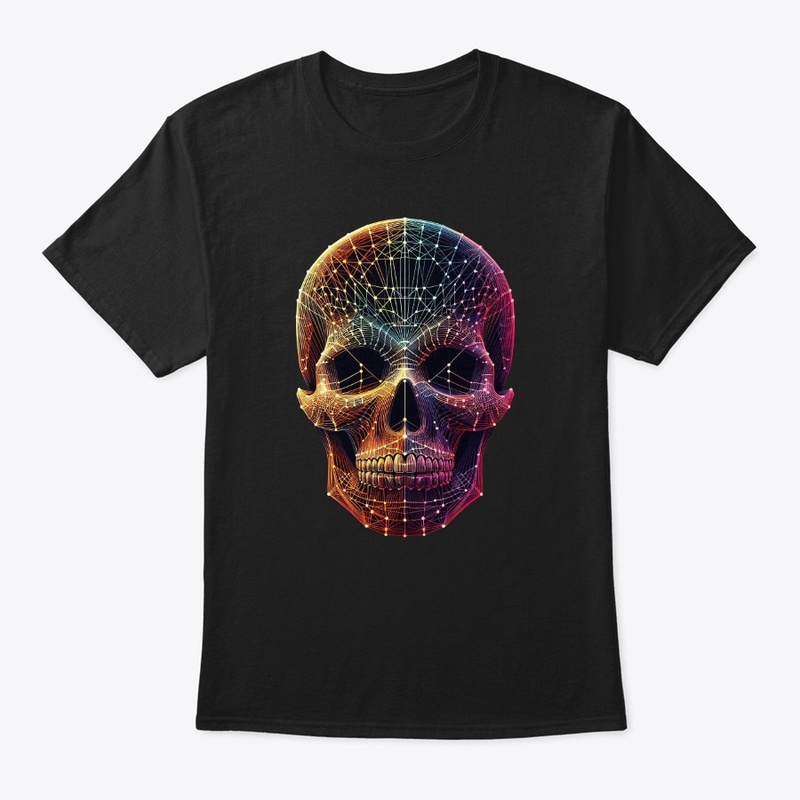 Digital Skull Neon