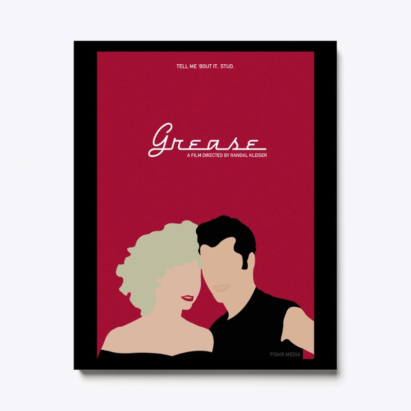 Minimalist Grease Poster