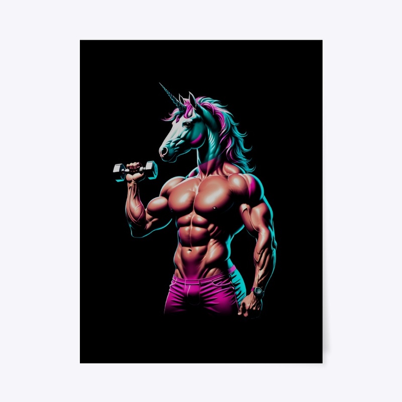 Todd mit Unicorn
