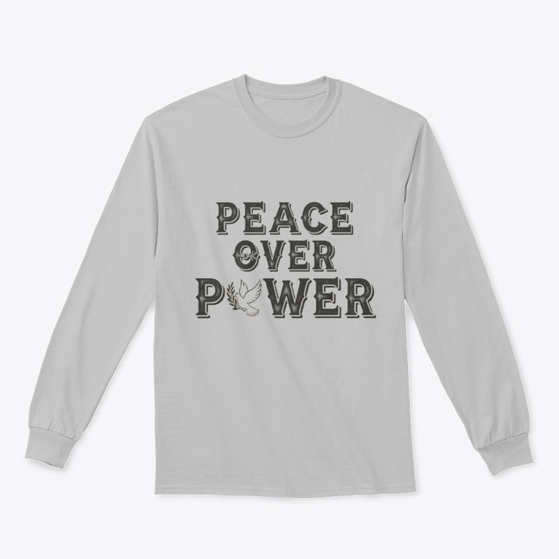 Peace Over Power Dove Tee