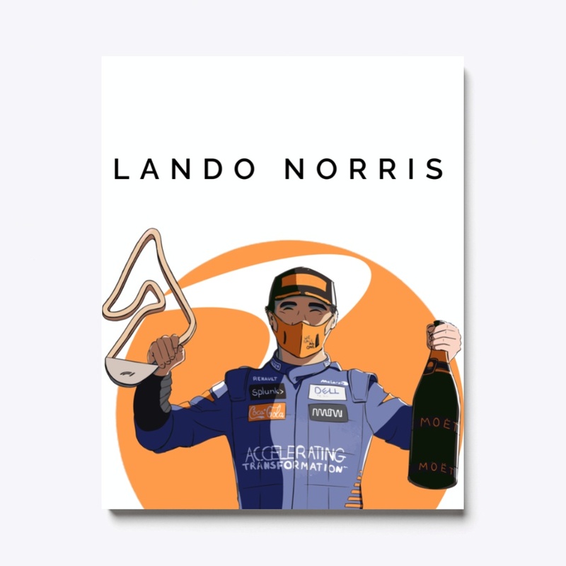 Lando NOR #4 RBR Podium