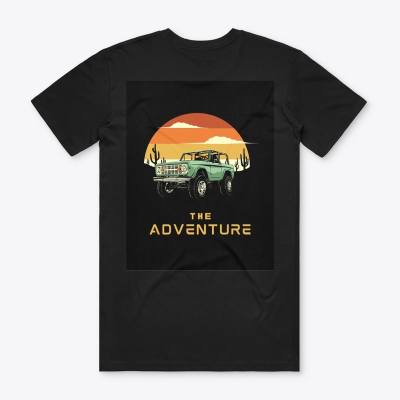 The Adventure Hoodie (back print)