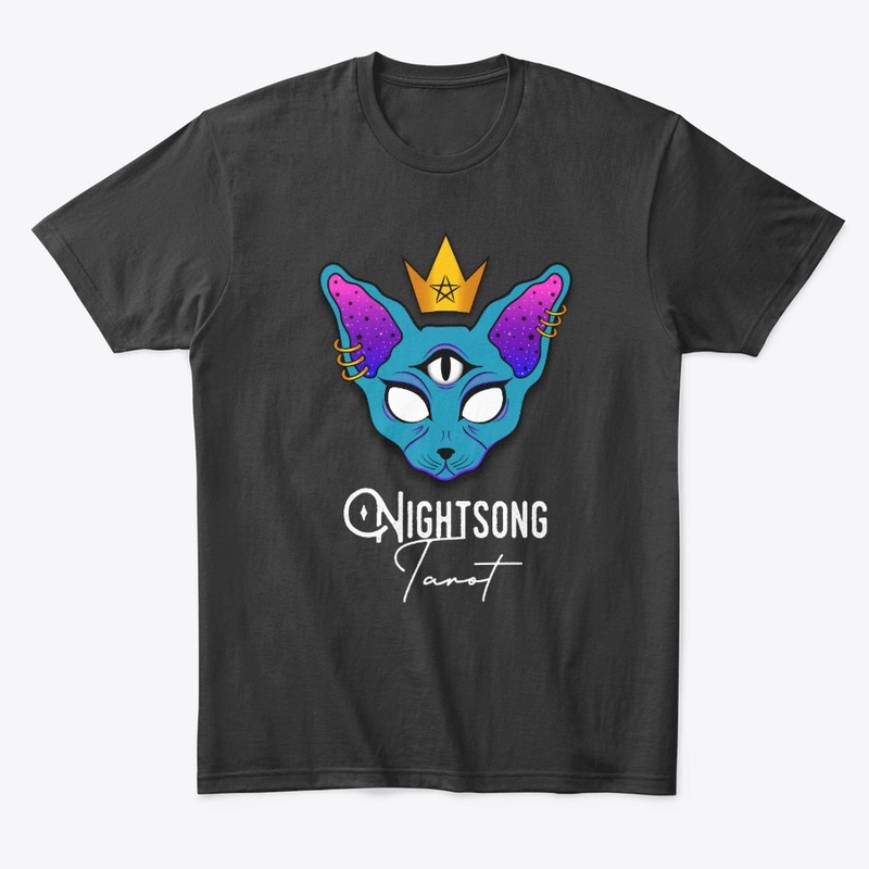 Nightsong Logo in Midnight Black