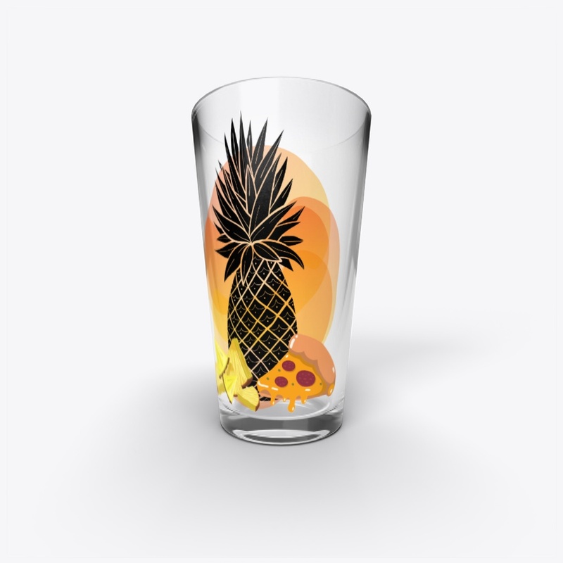 pineapple + pizza.