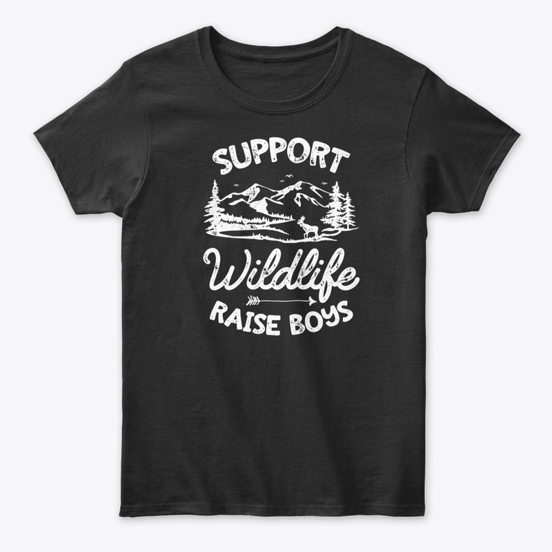 Support Wildlife Raise Boys T-shirt