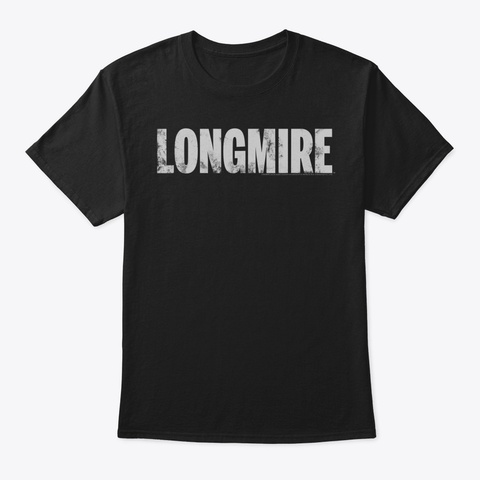 Longmire Logo T Shirt22 Black T-Shirt Front
