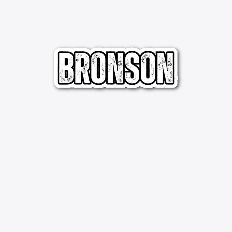 Personalized Name "Bronson" Vintage