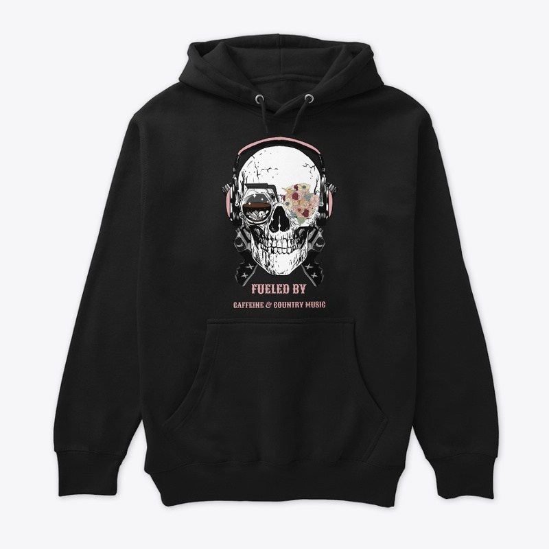 Caffeinated Country Music Skull