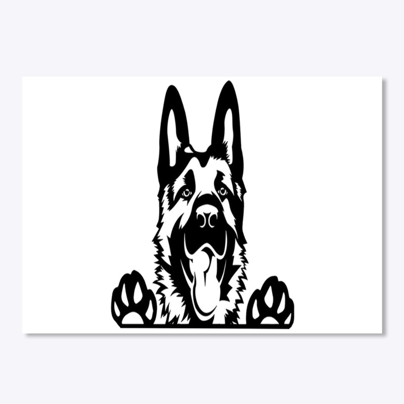 German Shepherd Sticker 