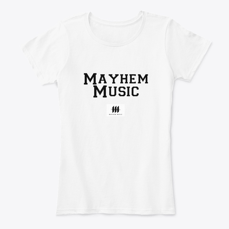 "Mayhem Music" (Letterman Design) 
