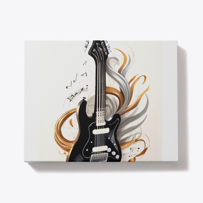 Guitar T-shirt Design 