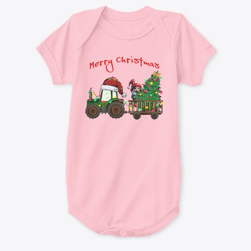 Gnome Christmas Tractor