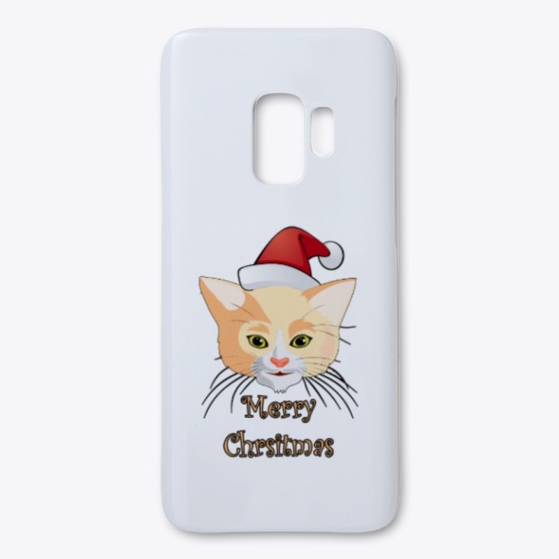Merry Christmas Cute Kitten