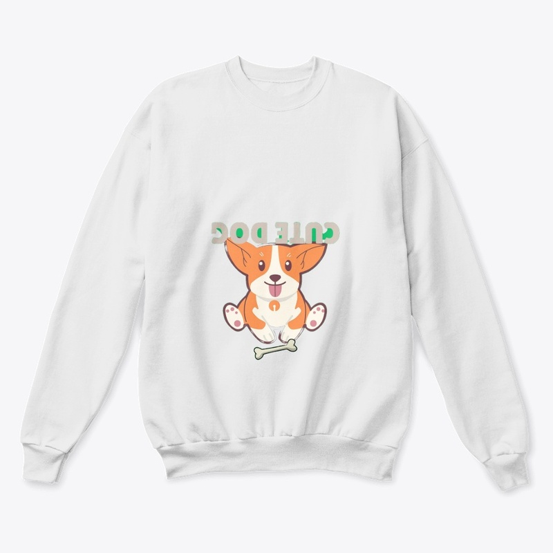 A beautiful Crewneck dog design shirt
