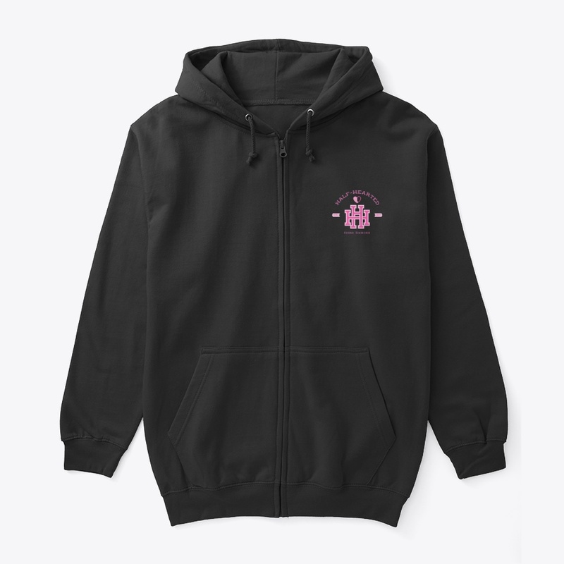 Half-Hearted Zip-up Hoodie