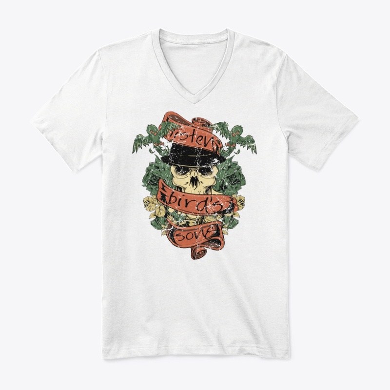 Craze Uk | Steves Skull Birds Song Tees
