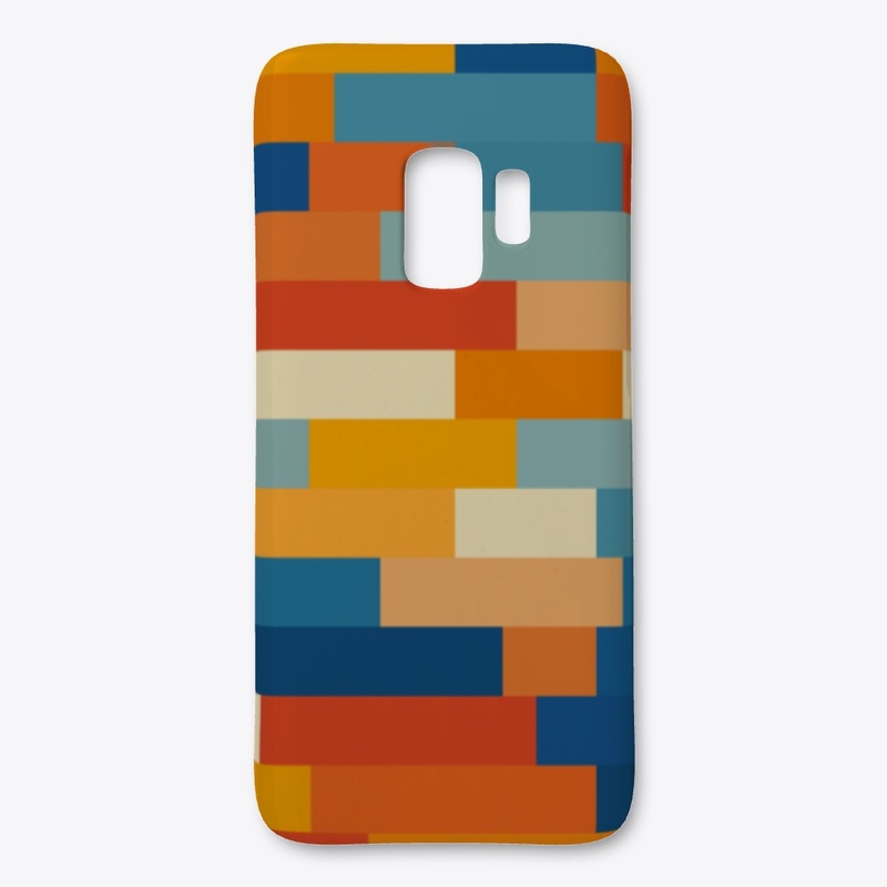 Colorful Retro Colored Bricks