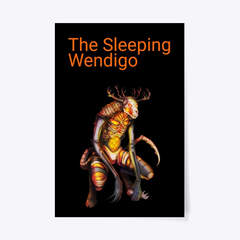 Sleeping Wendigo poster