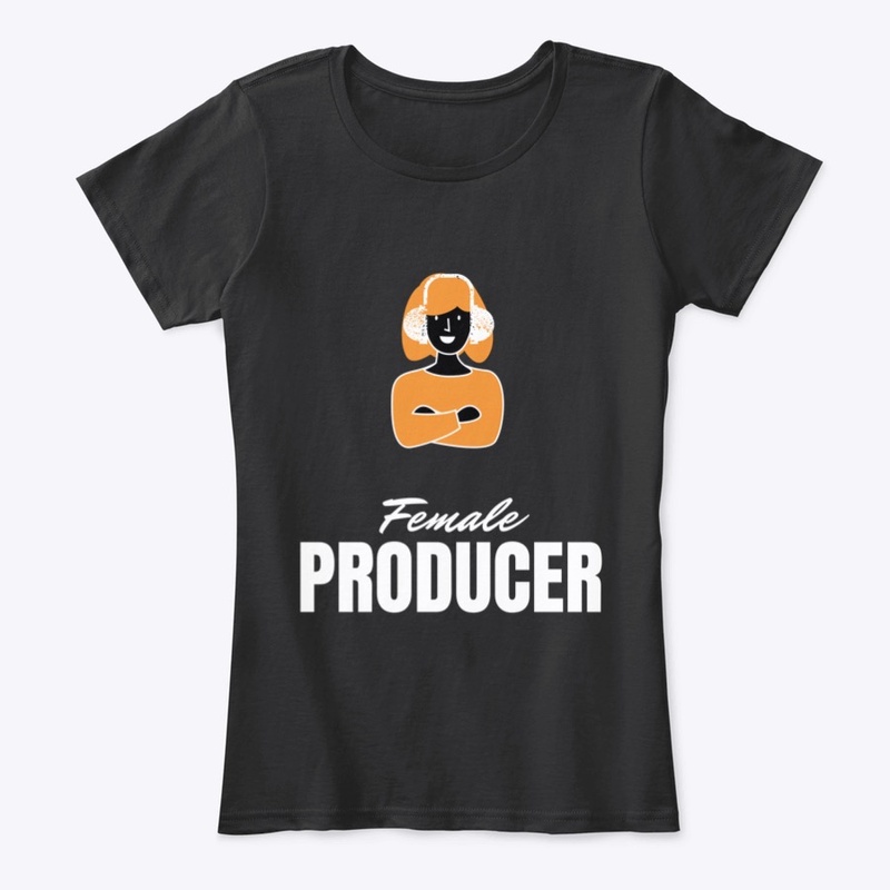 FEMALE PRODUCER - LADY WITH HEADPHONES