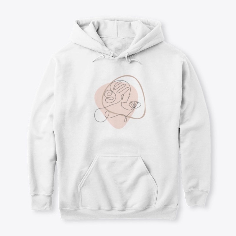 Minimal, Abstract Lady Line