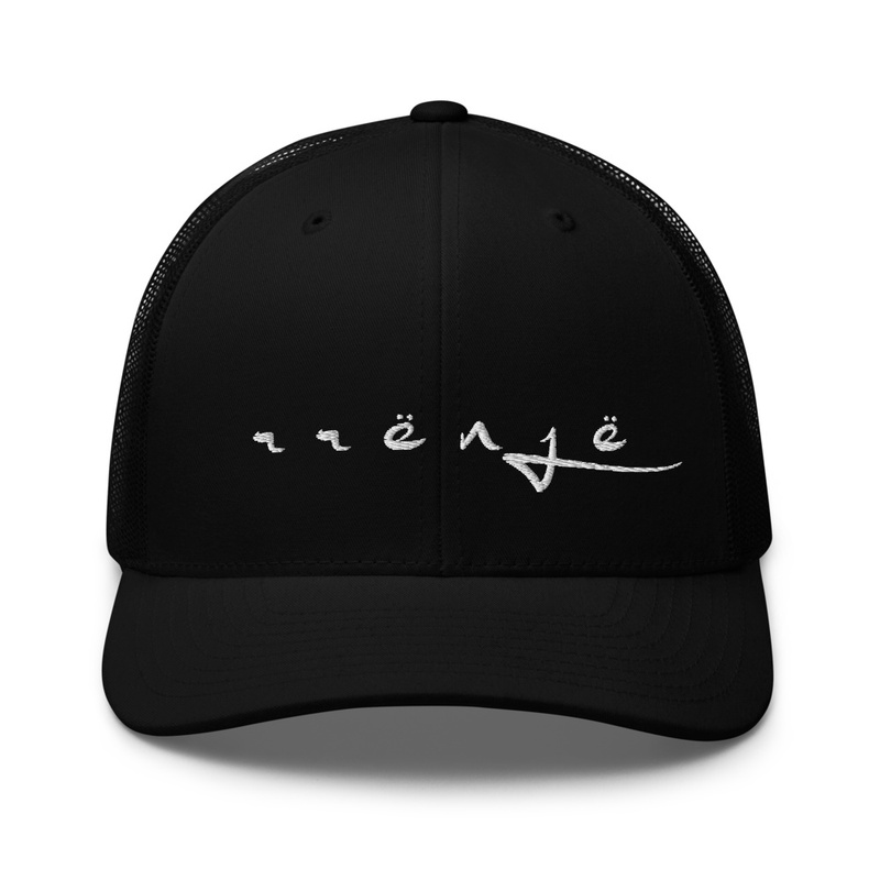 RRËNJË Trucker – Embroidered Streetwear