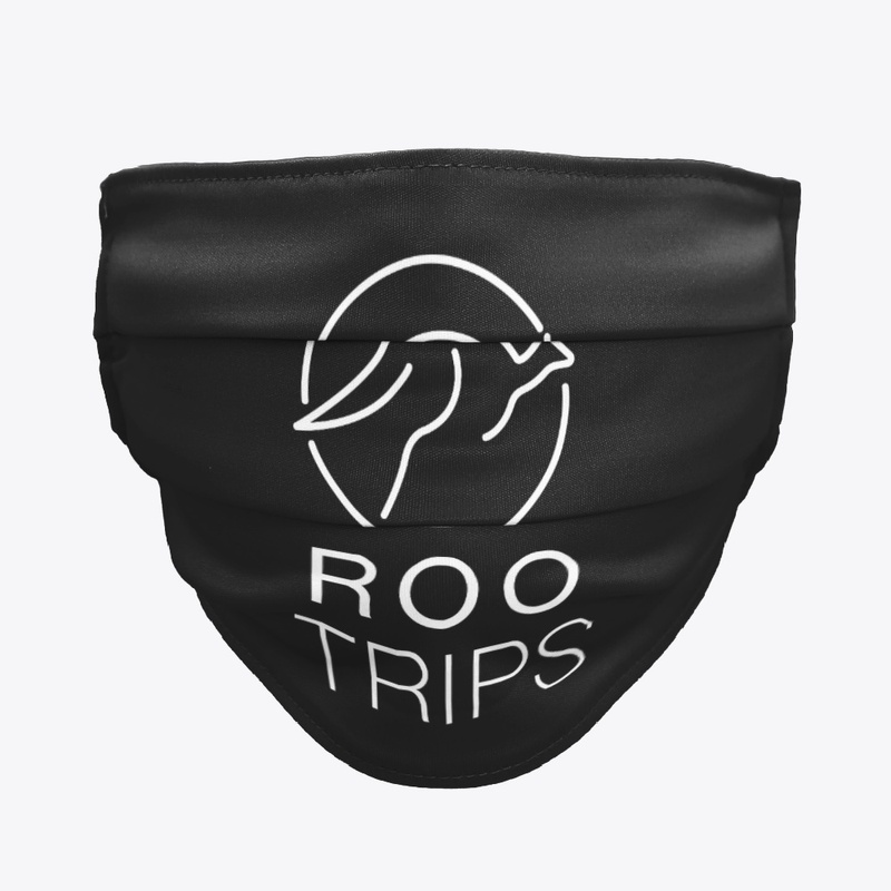 Roo Trips Facemask (Black)