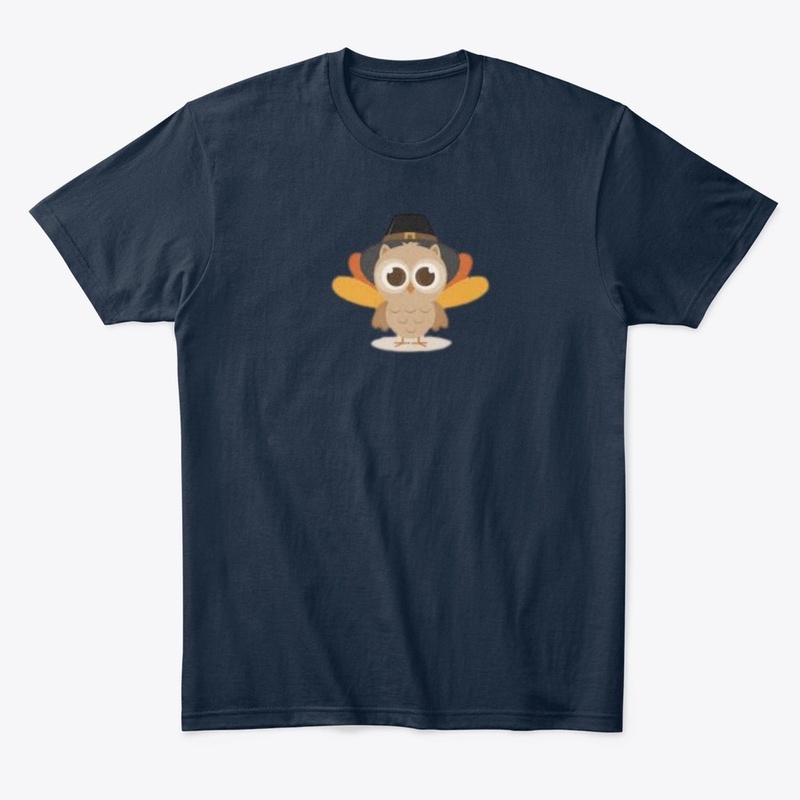 Pilgrim Turkey Thanksgiving Premium Tee