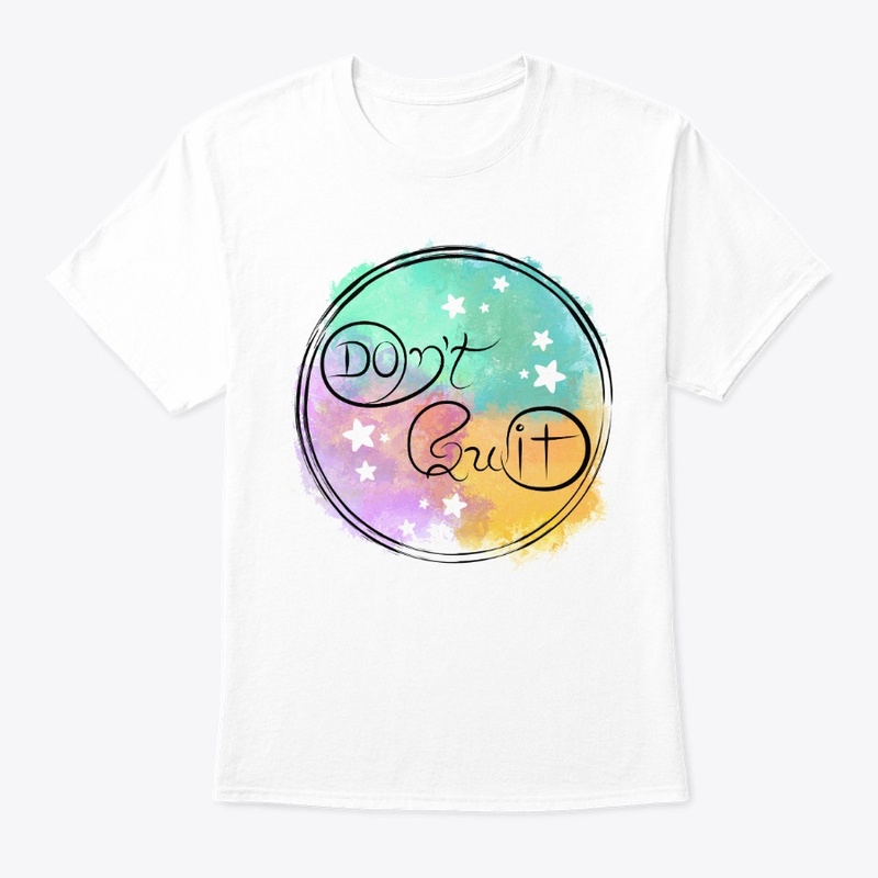 Art Lettering: "Don't Quit"