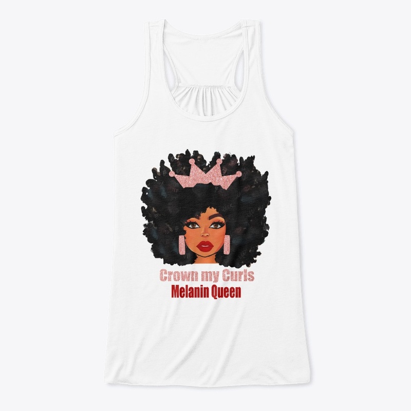 Crown my curls afro shirts