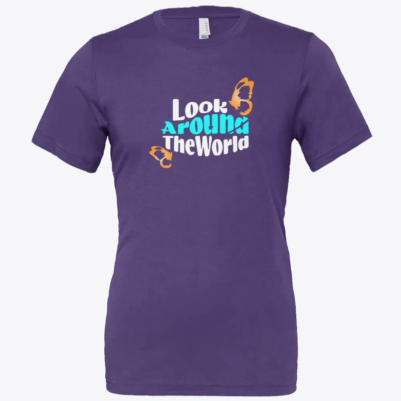 Look around the world T shirt