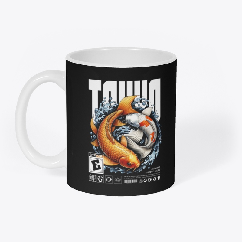 Koi Fish Tokyo Japan Graphic Merch