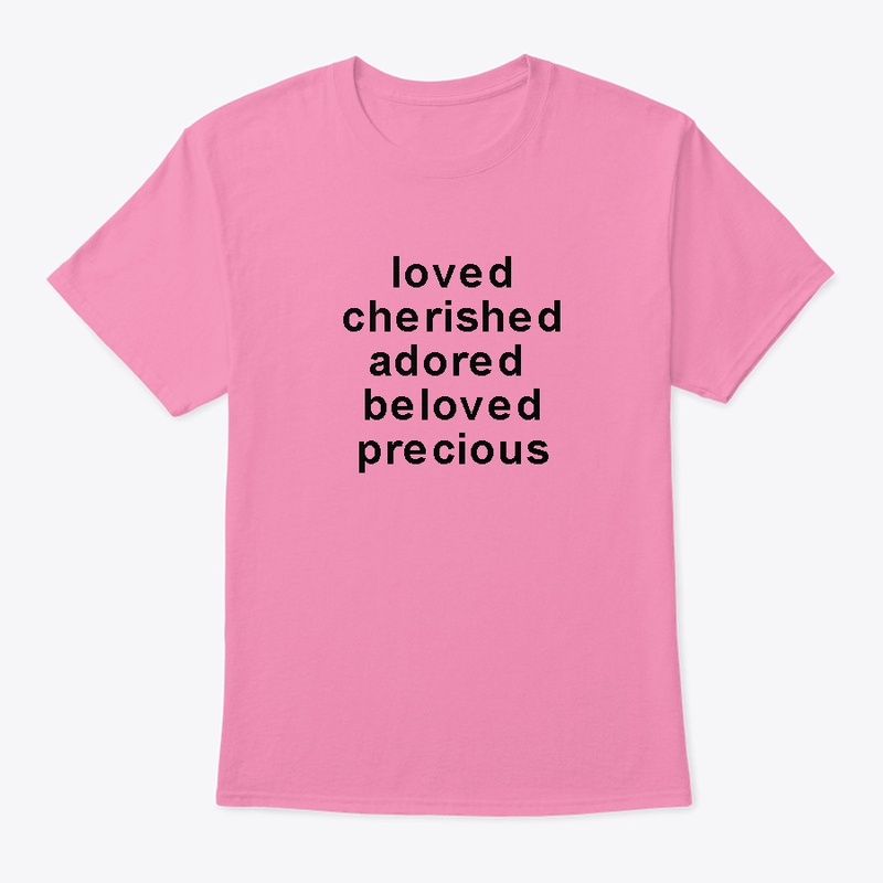 loved, cherished, adored, beloved