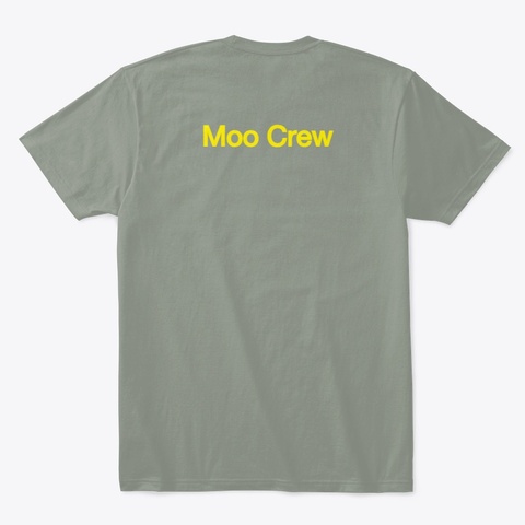 Limited Christmas Design Grey T-Shirt Back