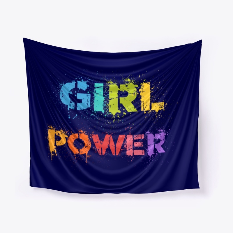 Girl power spray-painted inspiration