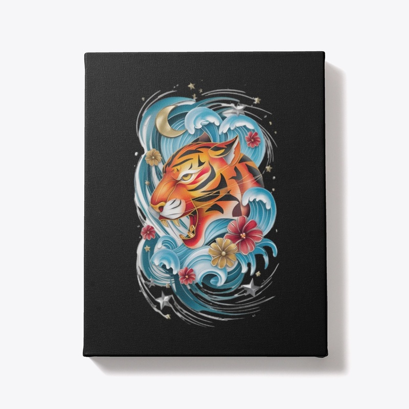 tiger t-shirt graphics design