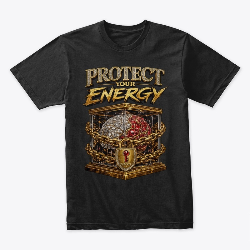 Mens Protect your energy remix Tee
