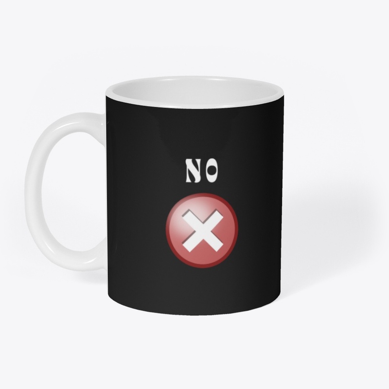 Say NO (White)