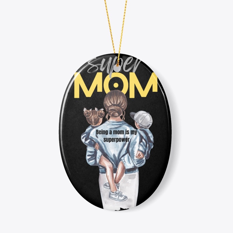 Super Mom Unisex Heavy Cotton Tee 
