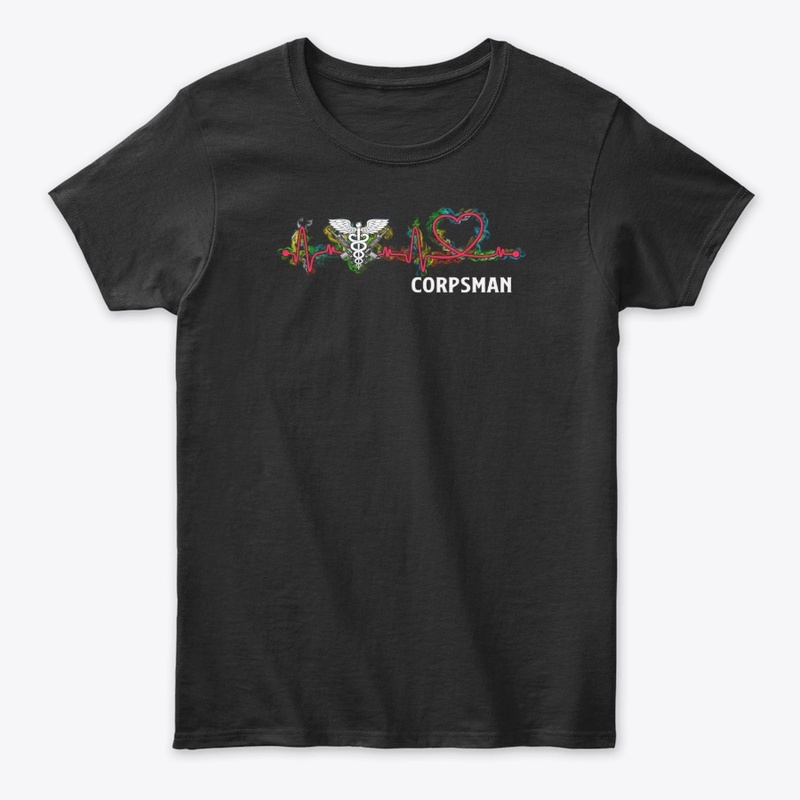 Awesome Corpsman Flame Heartbeat