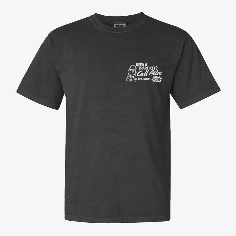 Atlus - Spare Key Black Tee