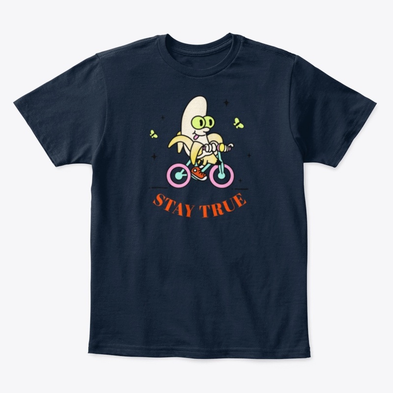 Stay True Like Bicycle Rider