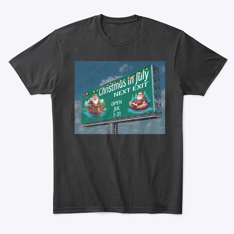 Christmas in July Santa Next Exit Raftin