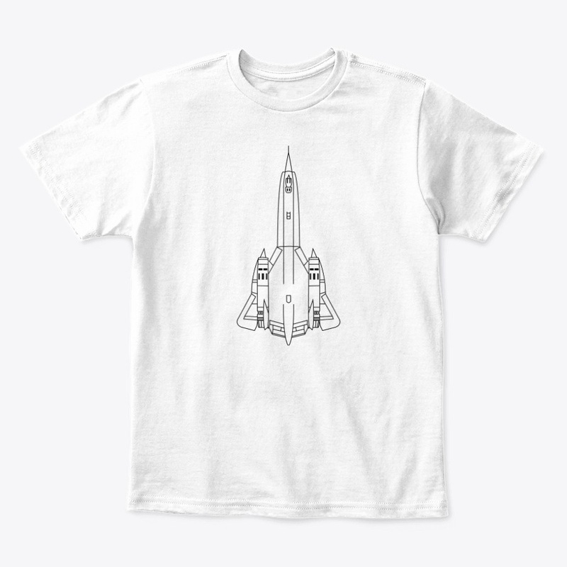 A-12 Blueprint, Black on White