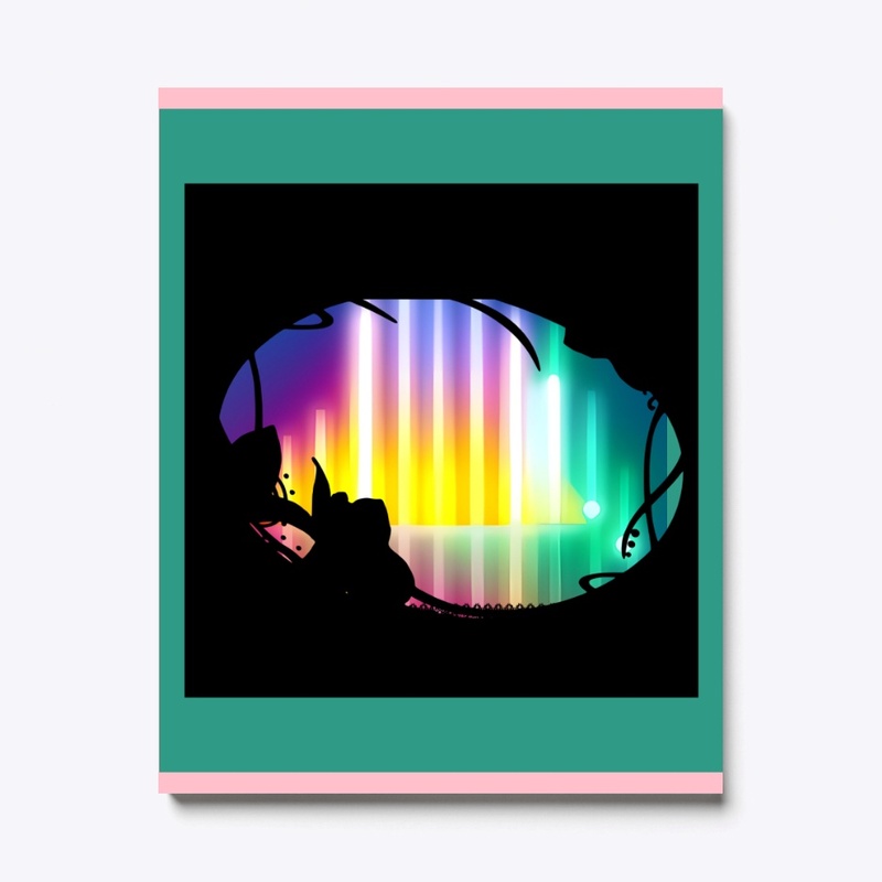 Rainbow Captured In Decoupage