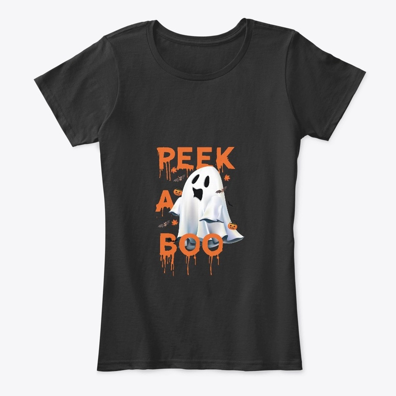 Peek a boo halloween vector design