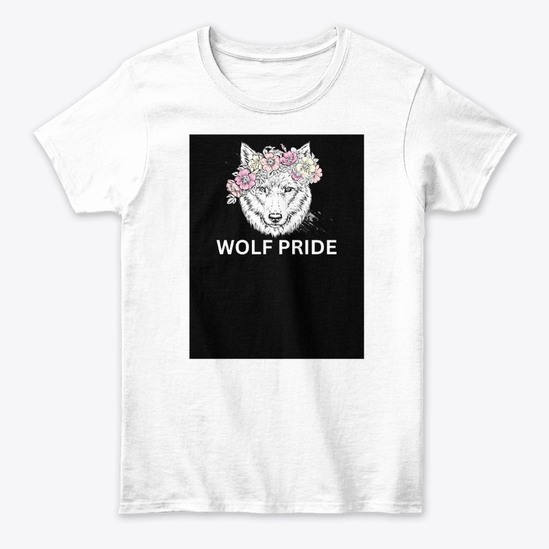 Wolf Pride Floral Majesty