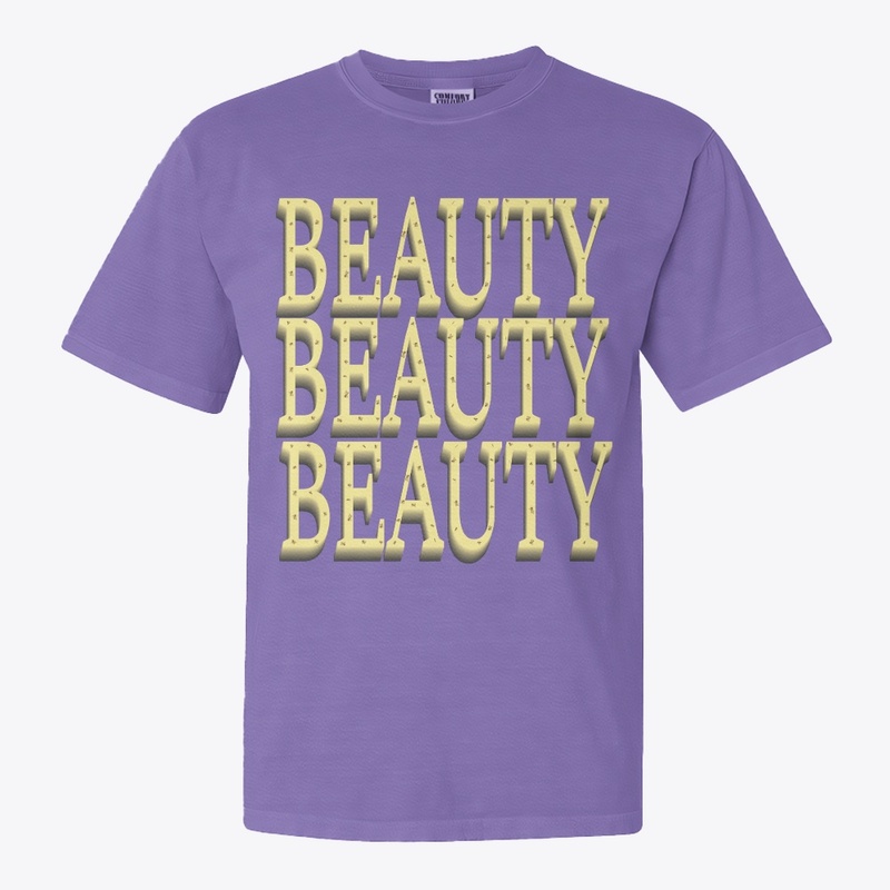 Beauty text design 
