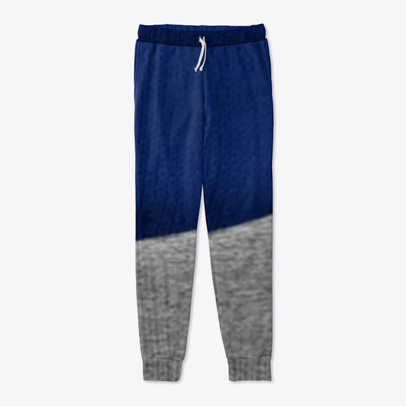 BLUE AND GRAY ALL OVER MATCHING APPAREL