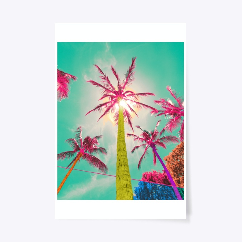Pink Palms by Forgot Where I Was