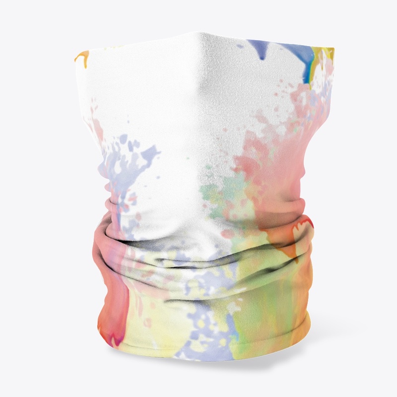 Pastel color grunge pattern design